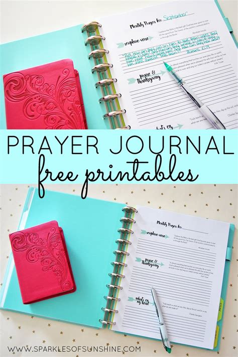 Prayer Binder Printables