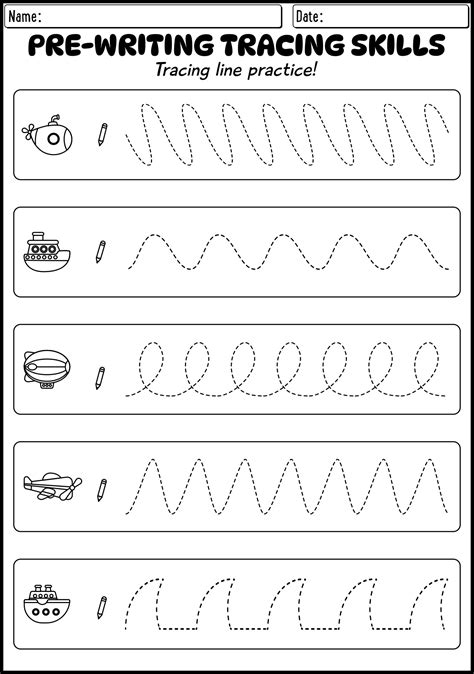 Prekinder Printables