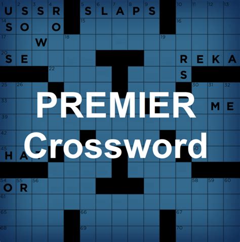 Premier Sunday Crossword Printable