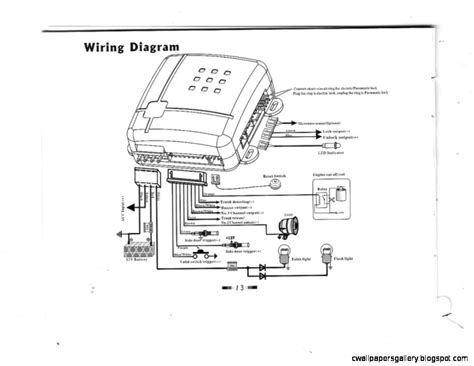 Prestige Alarm Wiring Diagram