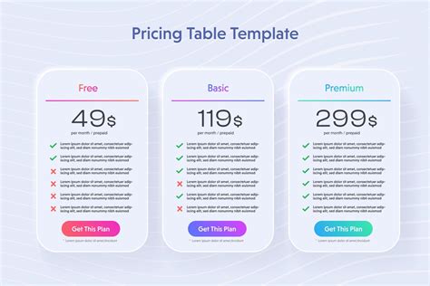 Price Package Template