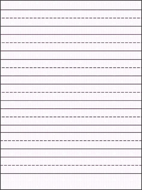 Primary Lined Paper Printable