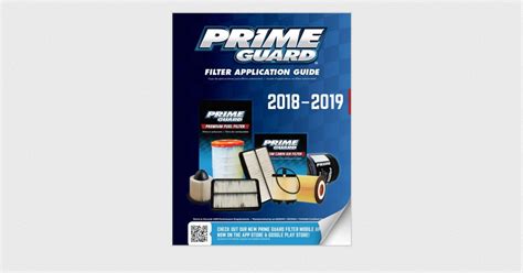 Prime Guard Filters Catalog
