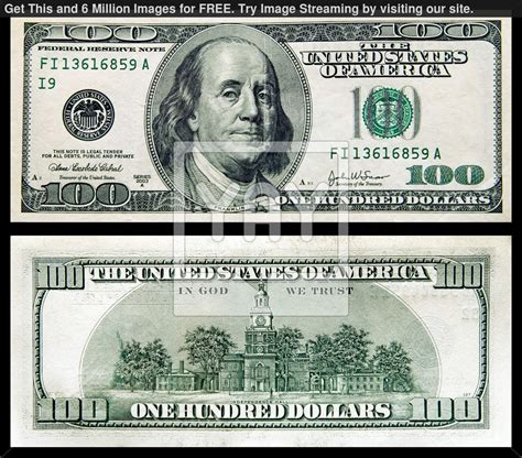 Printable $100 Bill