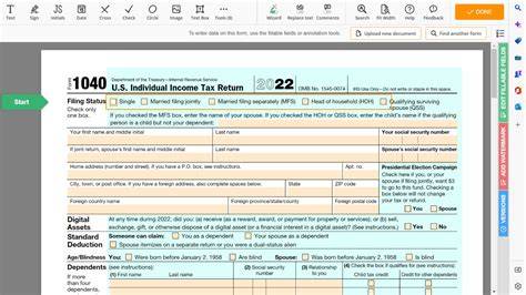Printable 1040irs