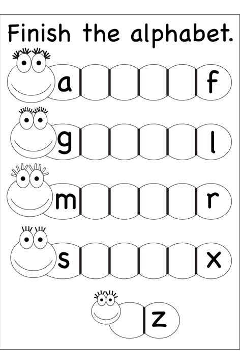 Printable Activities For Pre K