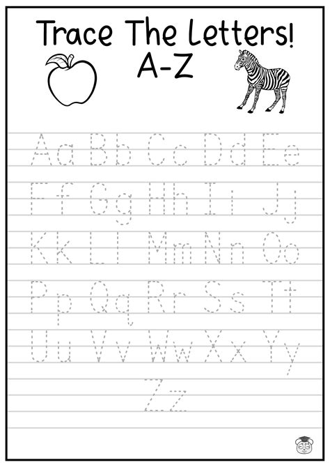 Printable Alphabet Letters To Trace