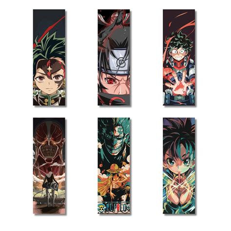 Printable Anime Bookmarks