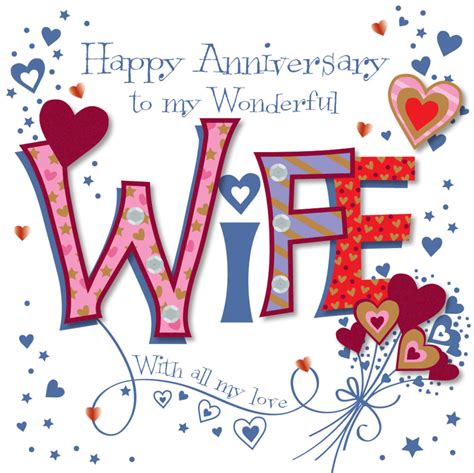 Printable Anniversary Cards Wife