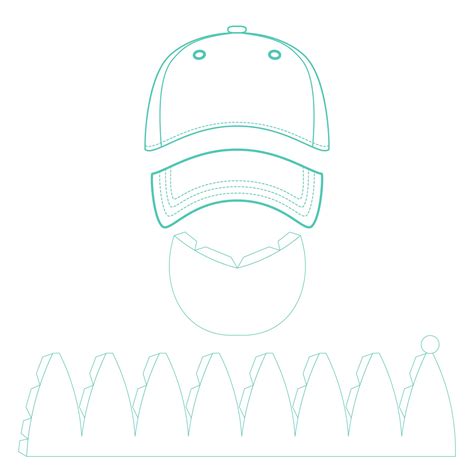 Printable Baseball Cap Pattern Free