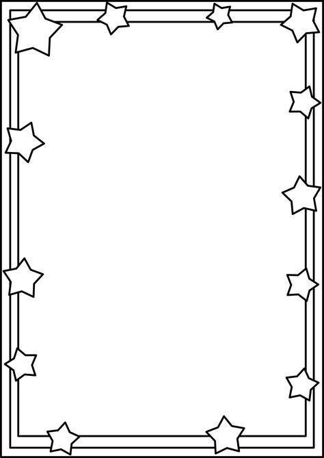 Printable Border Pages