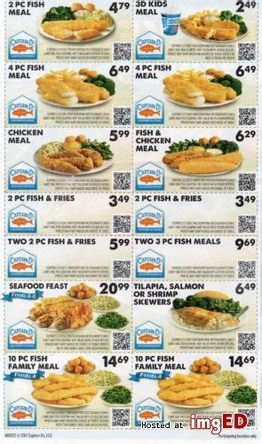 Printable Captain Ds Coupons