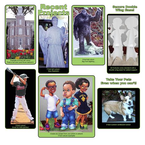 Printable Cardboard Cutouts