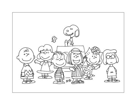 Printable Charlie Brown Characters