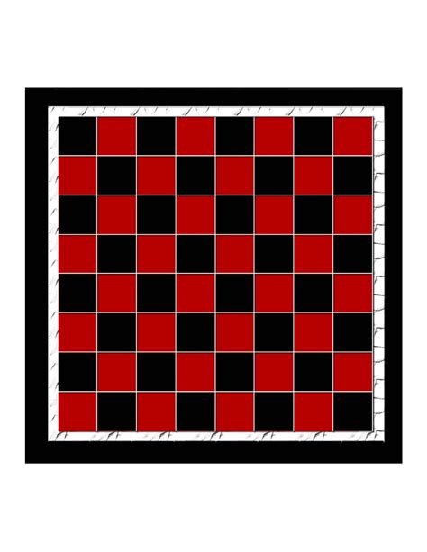 Printable Checkerboard Pattern