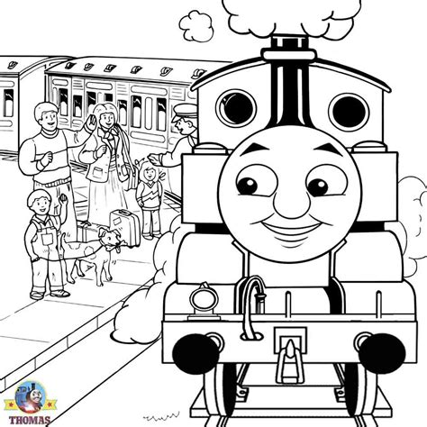 Printable Color Pictures Of Thomas The Tank Engine