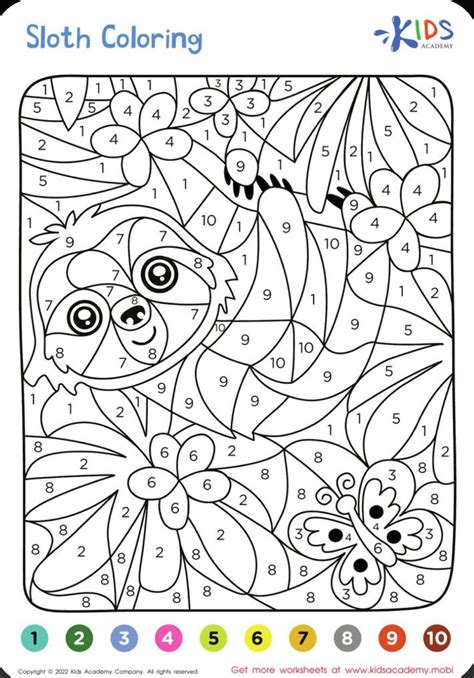 Printable Coloring Pages By Number