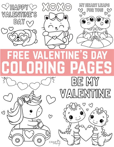 Printable Coloring Pages For Valentines Day For Teachers