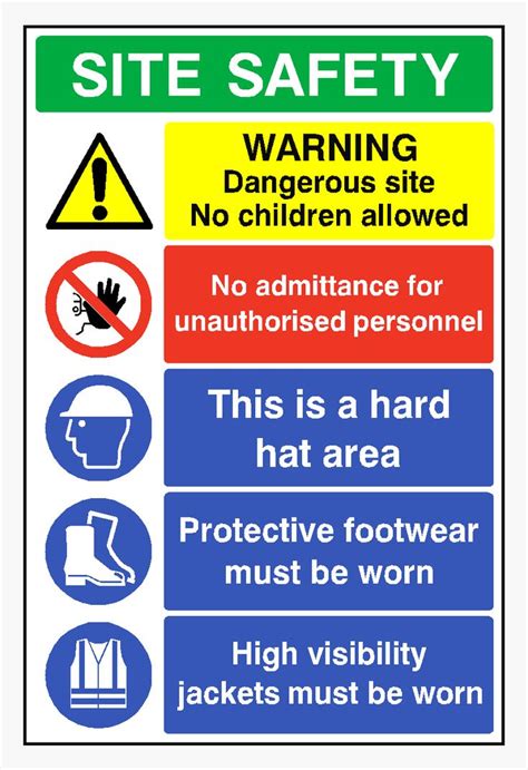 Printable Construction Safety Signs Free Download