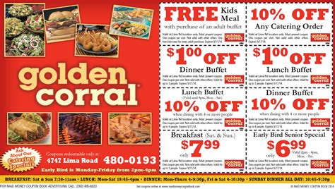 Printable Coupons For Golden Corral