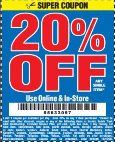 Printable Coupons For Harbor Freight