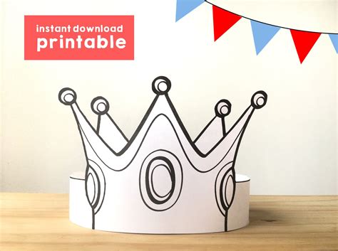Printable Crown Cut Out