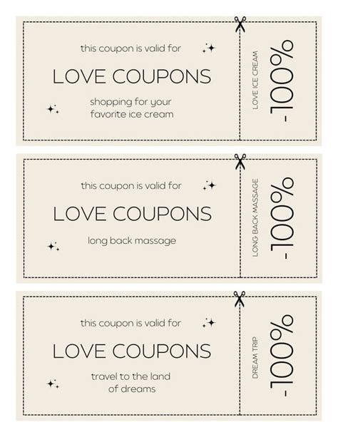 Printable Custom Coupons
