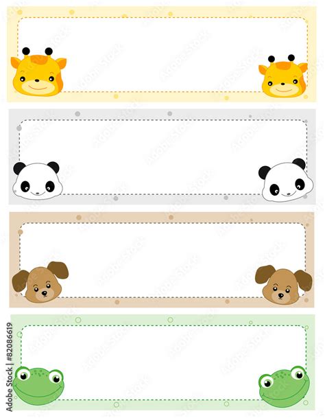 Printable Cute Name Tags