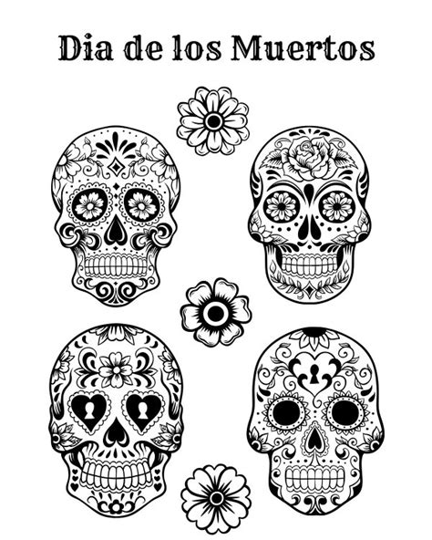 Printable Dia De Los Muertos