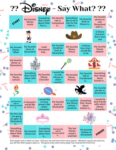 Printable Disney Activities
