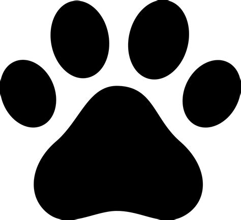 Printable Dog Paw Prints Free