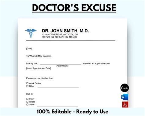 Printable Dr Excuse