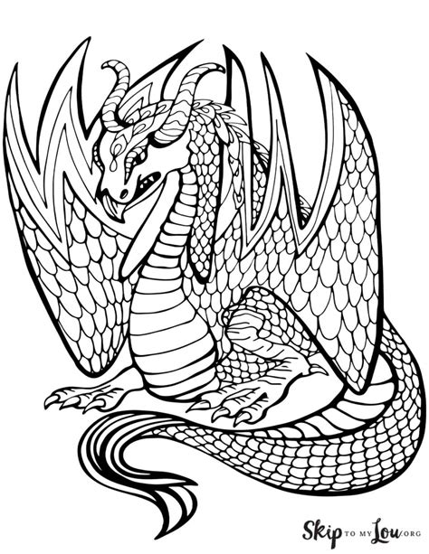 Printable Dragon Pictures