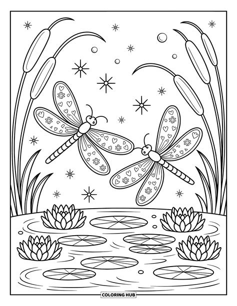 Printable Dragonflies