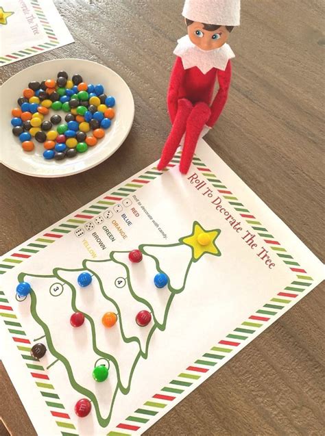 Printable Elf On The Shelf Games