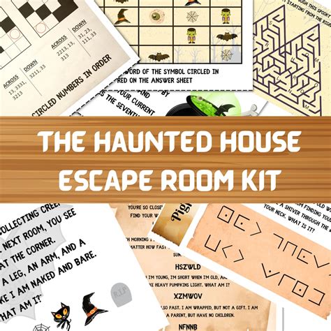 Printable Escape Room Kit