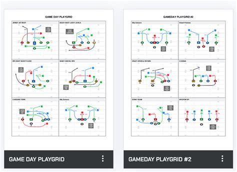 Printable Flag Football Plays