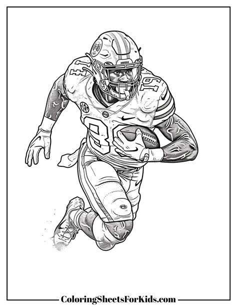 Printable Football Coloring Pictures