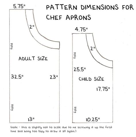 Printable Free Apron Patterns