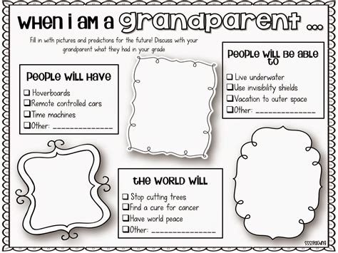 Printable Grandparents Day Activities