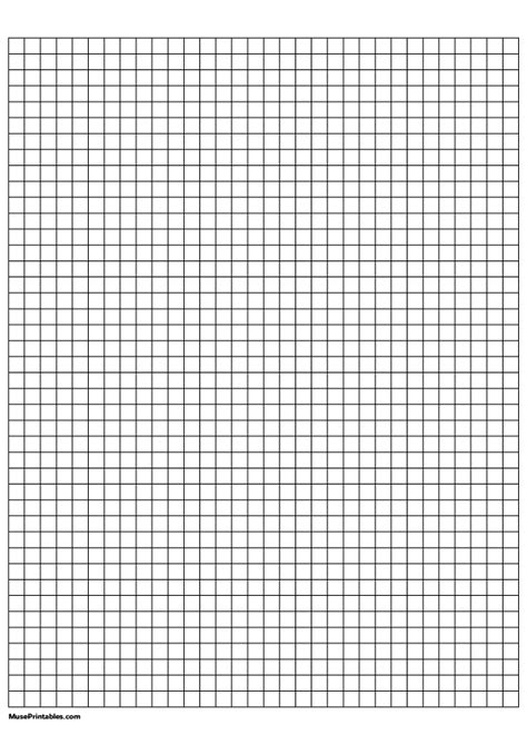 Printable Graph Paper 1/4