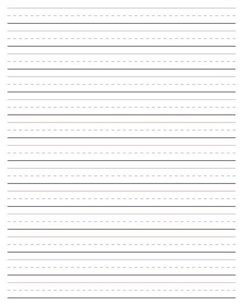 Printable Handwriting Paper