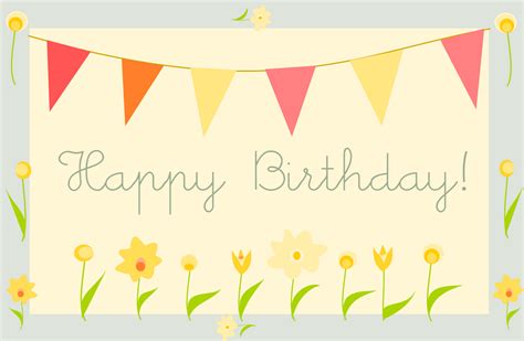 Printable Happy Birthday Card