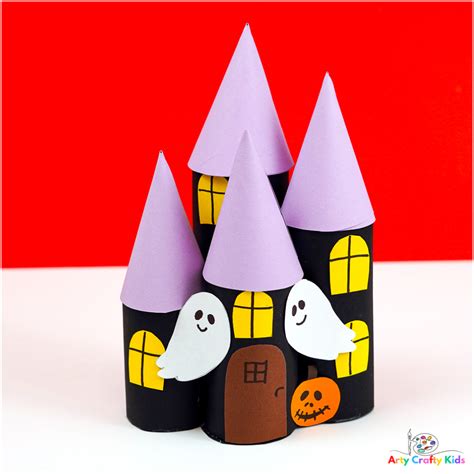 Printable Haunted House Craft