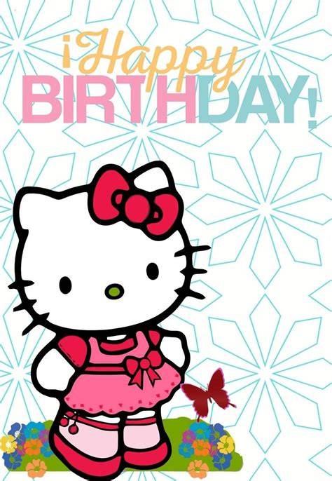 Printable Hello Kitty Birthday