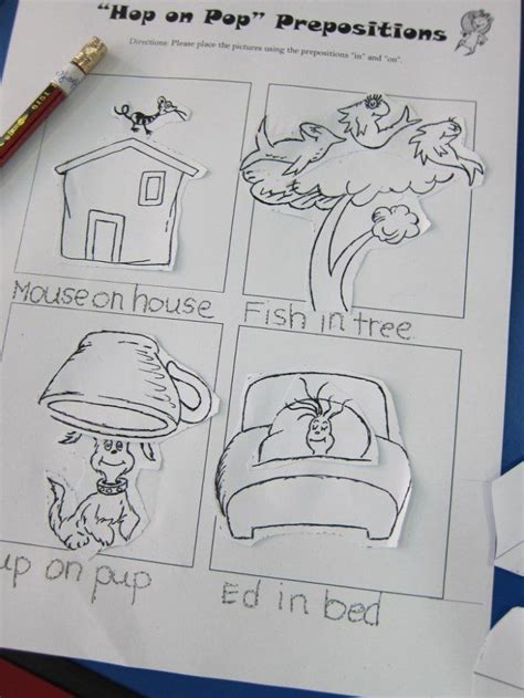 Printable Hop On Pop Activities