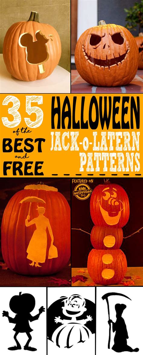 Printable Jack O Lantern Designs
