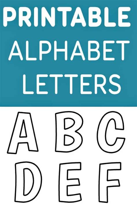 Printable Letter A Template