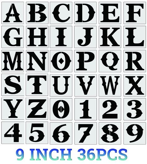 Printable Letter Stencils For Painting