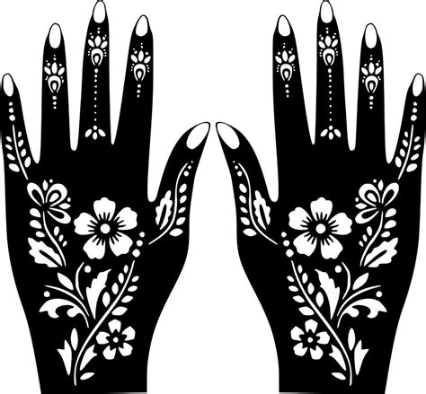 Printable Mehndi Stencils